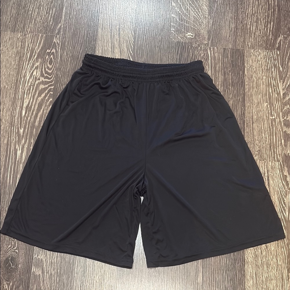 Sport Tek Youth Black Athletic Shorts Size Medium